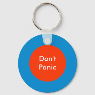 The MUSEUM Artist Series Don't Panic Key Ring