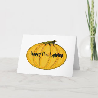 The MUSEUM Artist Series Happy Thanksgiving 1a Holiday Card