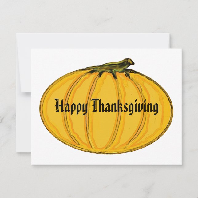 The MUSEUM Artist Series Happy Thanksgiving, 2009 Holiday Card (Front)