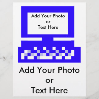 The MUSEUM Artist Series Images Computer Blue Flyer