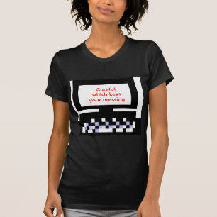 The MUSEUM Artist Series Images Computer Careful T-Shirt
