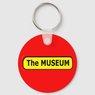 The MUSEUM Logo The MUSEUM Zazzle Key Ring