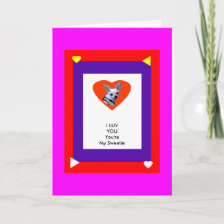 The MUSEUM Zazzle Template 1 Valentine Card-1a2