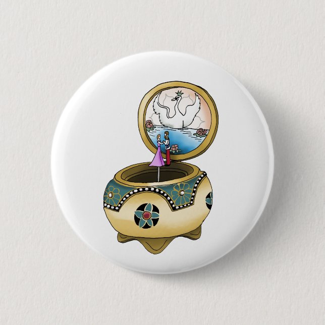 The Music Box 6 Cm Round Badge (Front)