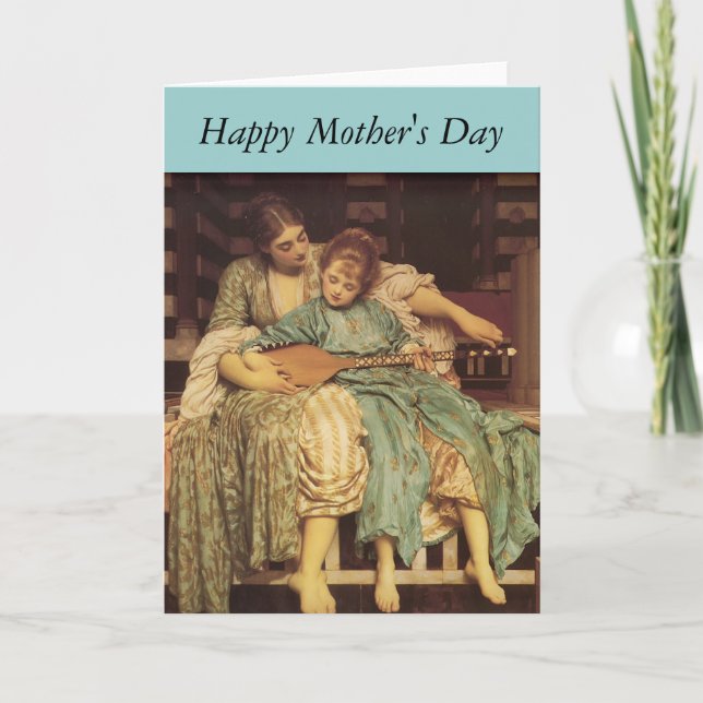 The Music Lesson Card (Front)