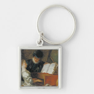 The Music Lesson Key Ring