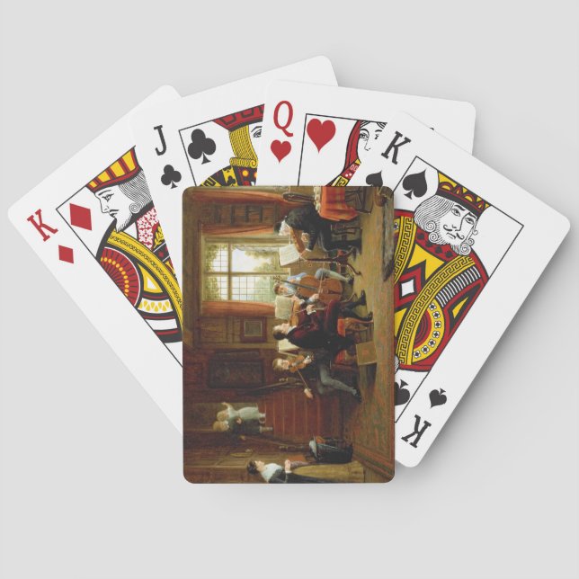The Music Lesson Playing Cards (Back)