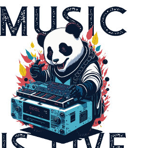 the music lives on T-Shirt