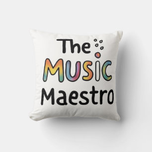 The Music Maestro Cushion