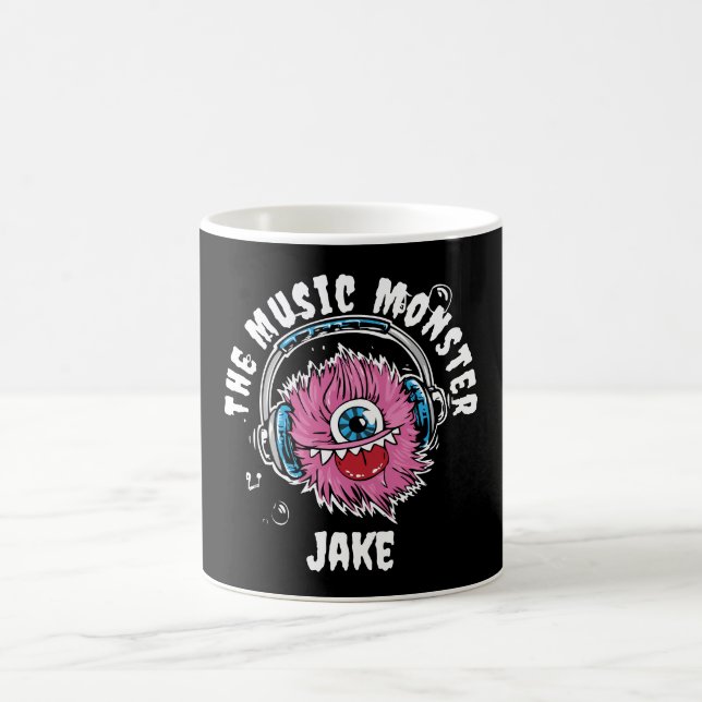 The Music Monster Personalised Coffee Mug (Center)