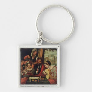 The Music Party Key Ring