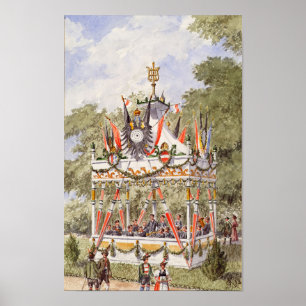 The Music Pavilion of the Vienna Shooting Festival Poster