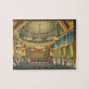 The Music Room, from 'Views of the Royal Pavilion, Jigsaw Puzzle