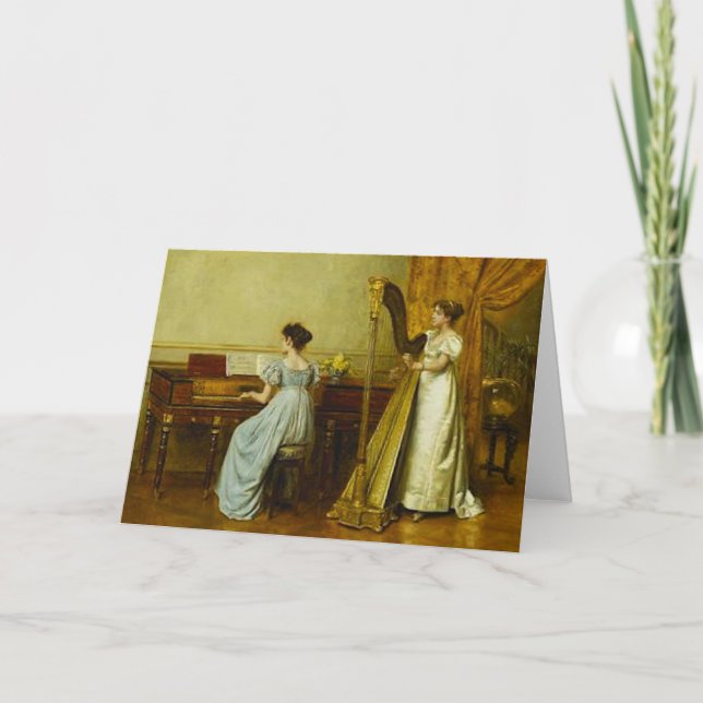 The Music Room Greeting Card (Front)