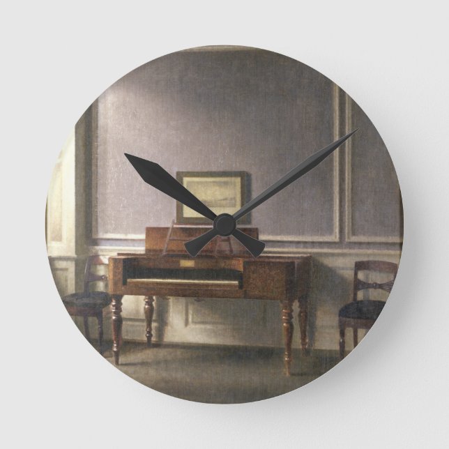 The Music Room Round Clock (Front)