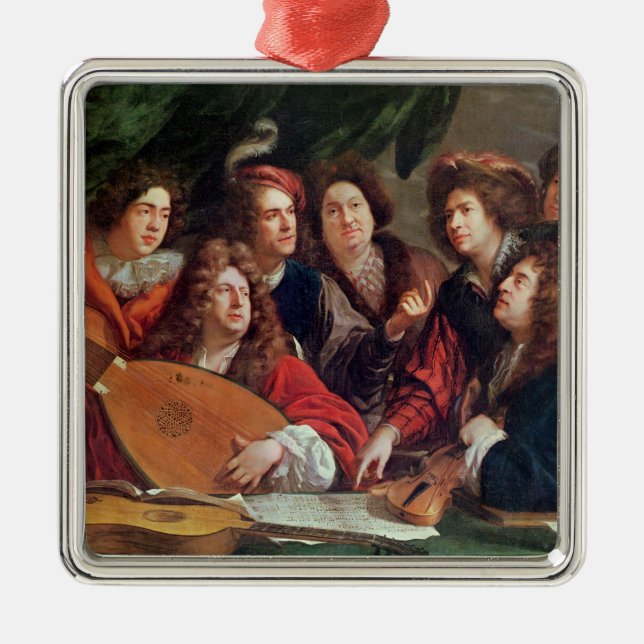 The Musical Society, 1688 Metal Tree Decoration (Front)