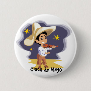 The musician - 6 cm round badge