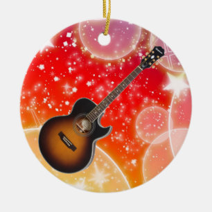 The Musician Ceramic Tree Decoration