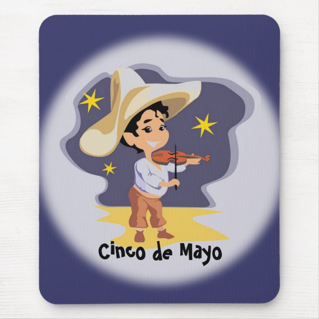 The Musician - Mouse Mat (Front)
