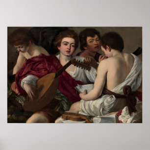 The Musicians Michelangelo Merisi da Caravaggio Poster