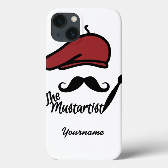 The Mustartist custom cases (Back)