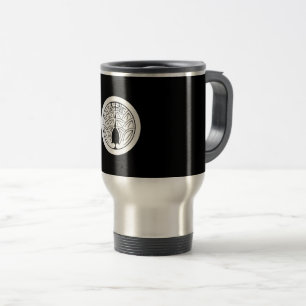 The Myoga is held in a circle Travel Mug