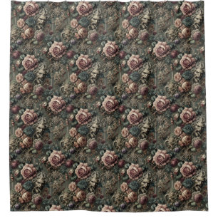 The Myrrh Man’s Prophecy – Gothic Victorian Design Shower Curtain
