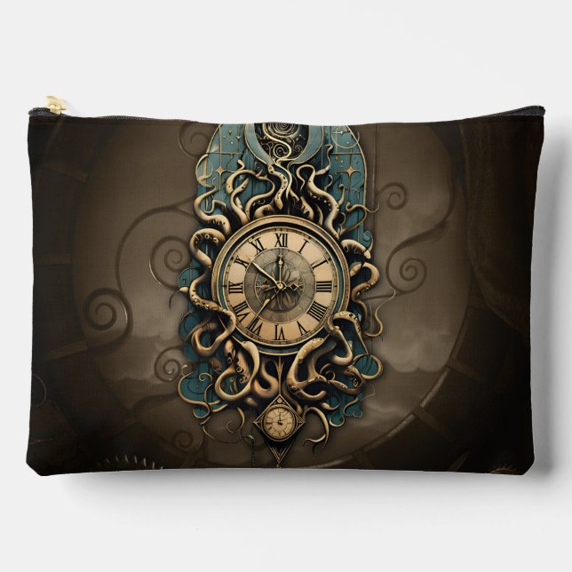 The mysterious steampunk movement.  accessory pouch (Front)