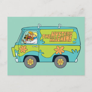 The Mystery Machine Left Side Postcard