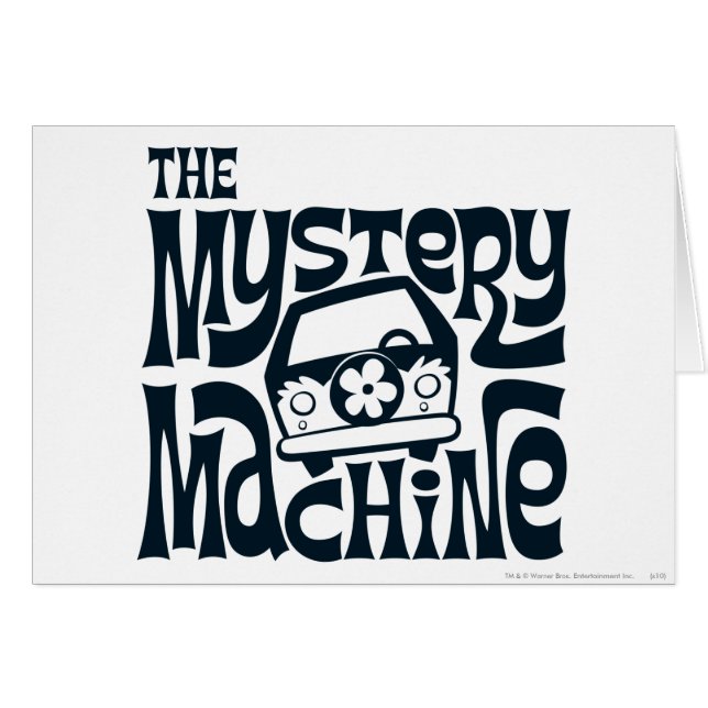 The Mystery Machine Retro Logo (Front Horizontal)
