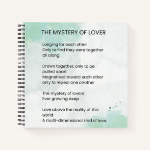 The Mystery Of Lovers - Love Poem Notebook