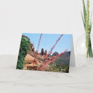 The Mystery of the Red Rocks-blank card