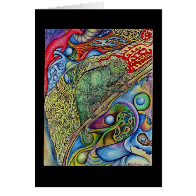 The Mystic Chameleon (Front)