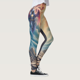 The Mystic Guardian of Hope Leggings