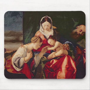 The Mystic Marriage of Saint Catherine, 1505/8 Mouse Mat