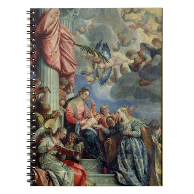 The Mystic Marriage of St. Catherine Notebook (Front)