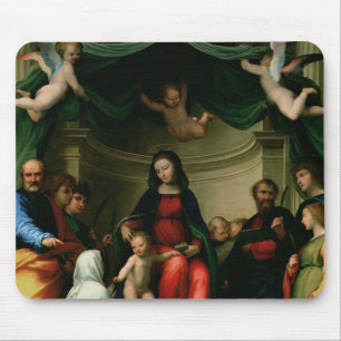 The Mystic Marriage of St. Catherine of Siena with Mouse Mat