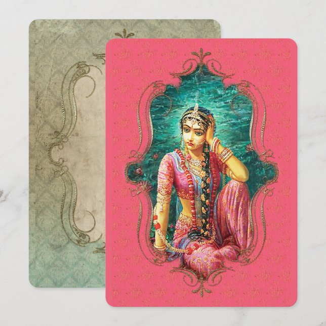 The Mystic Of India 22 - Greeting Card (Front/Back)