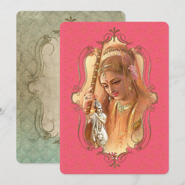 The Mystic Of India 44 - Greeting Card (Front/Back)