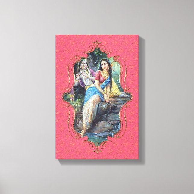 The Mystic Of India 45 - Wrapped Canvas (Front)
