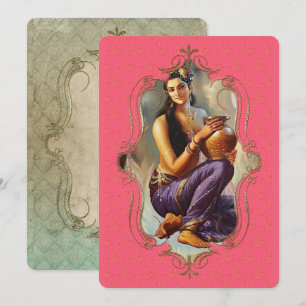 The Mystic Of India 48 - Greeting Card