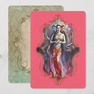 The Mystic Of India 53 - Greeting Card