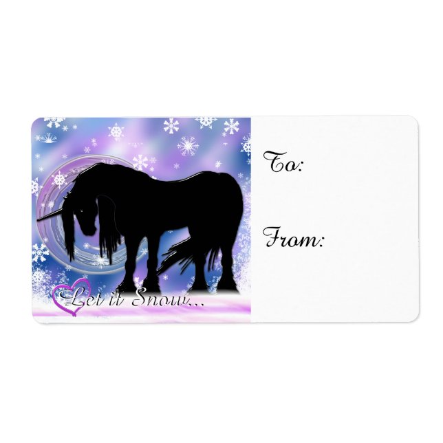 The Mystical Black Unicorn (Let It Snow) (Front)