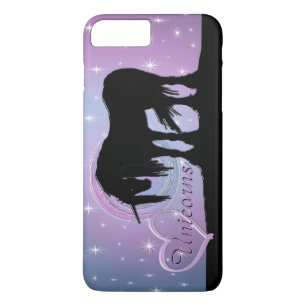 The Mystical Black Unicorn (Pastel Swirl) iPhone 8 Plus/7 Plus Case