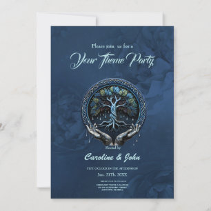  The mystical Celtic Tree of Life Invitation