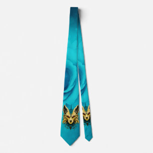 The mystical fox head, noble and mysterious. tie