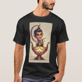 The Mystical Genie of the Lamp T-Shirt