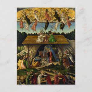 The Mystical Nativity - Botticelli Postcard