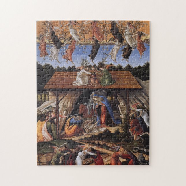 The Mystical Nativity by Botticelli Jigsaw Puzzle (Vertical)