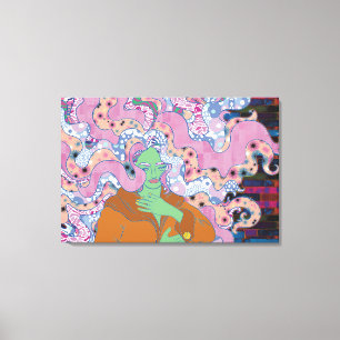 The Mystical Woman Canvas Print